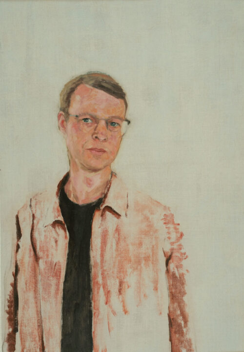 Morten Tofte - Self-portrait-2021-oil on canva
